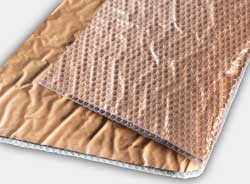 Luftpolsterfolie mit Papierkaschierung