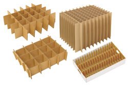 Gefache aus Wellpappe